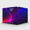 3x3m Magnetic Fabric Backwall Kit with Full-Width Graphic