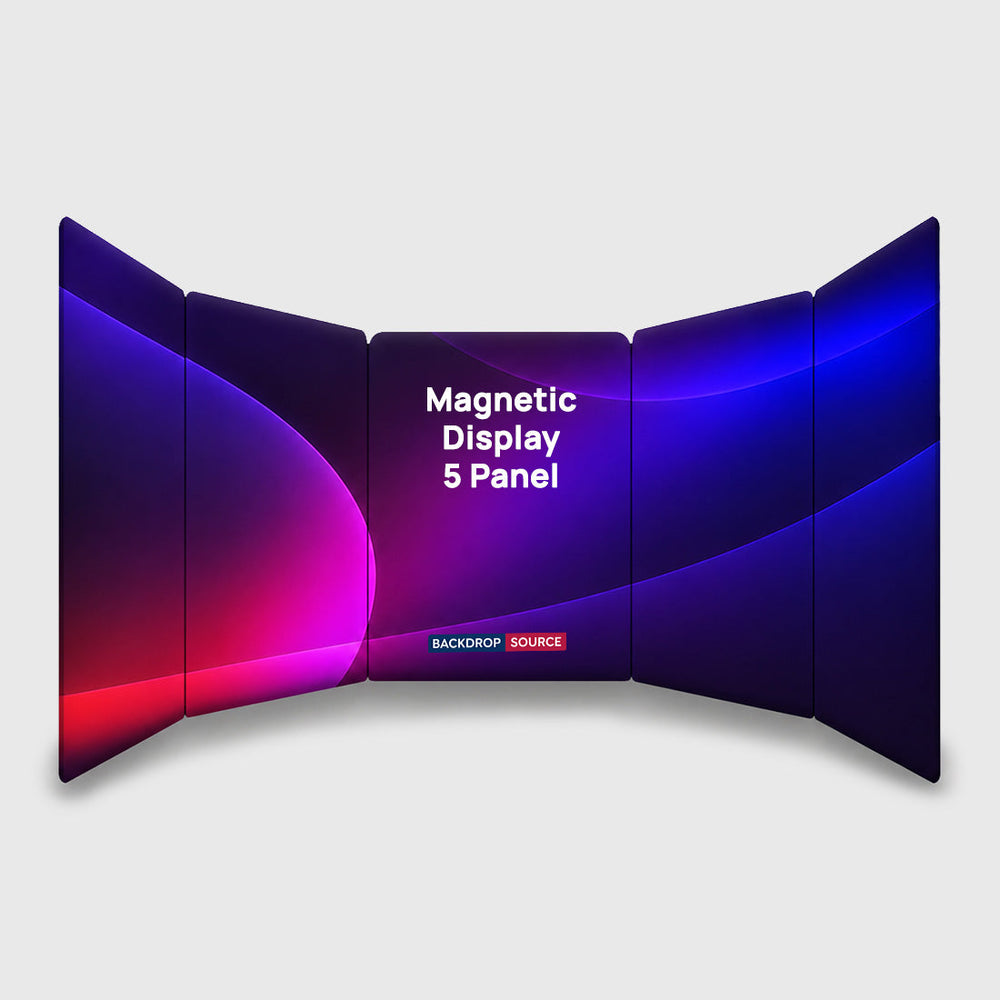 Paravent magnétique en tissu – 5 panneaux