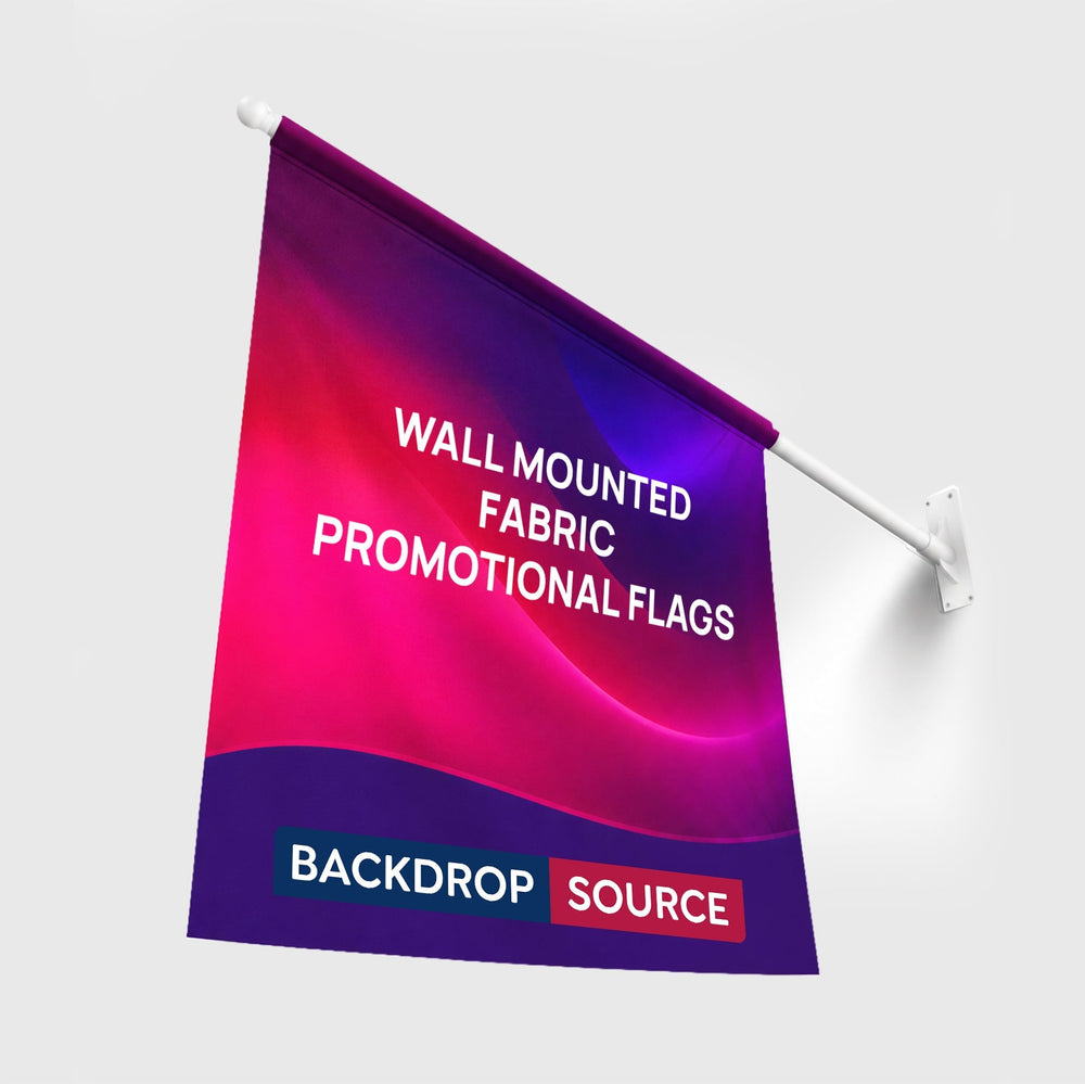 Drapeaux promotionnels muraux