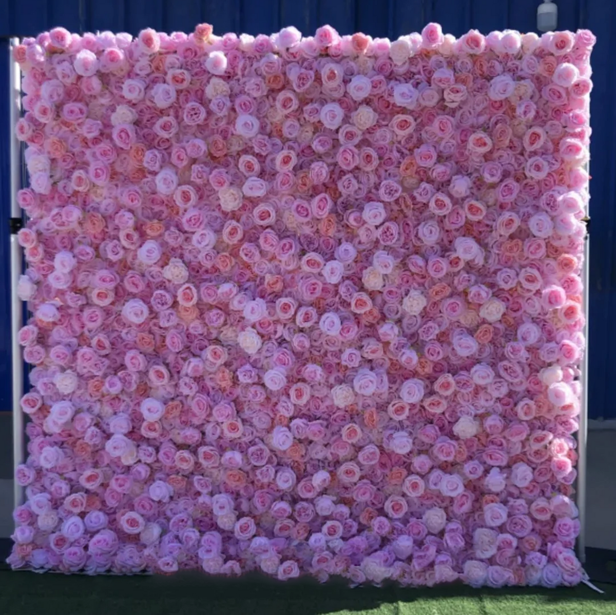 Artificial Floral Event Wall Backdrop – Style 68