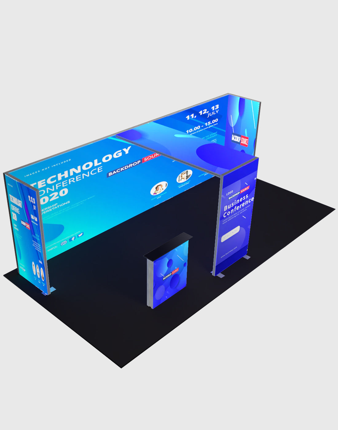 SEG Modular Lightbox Display Kit - Model 13
