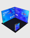 3m SEG Modular Lightbox Display for Tradeshows - Model 4