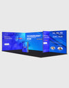 6m SEG Modular Lightbox Display for Tradeshows - Model 5