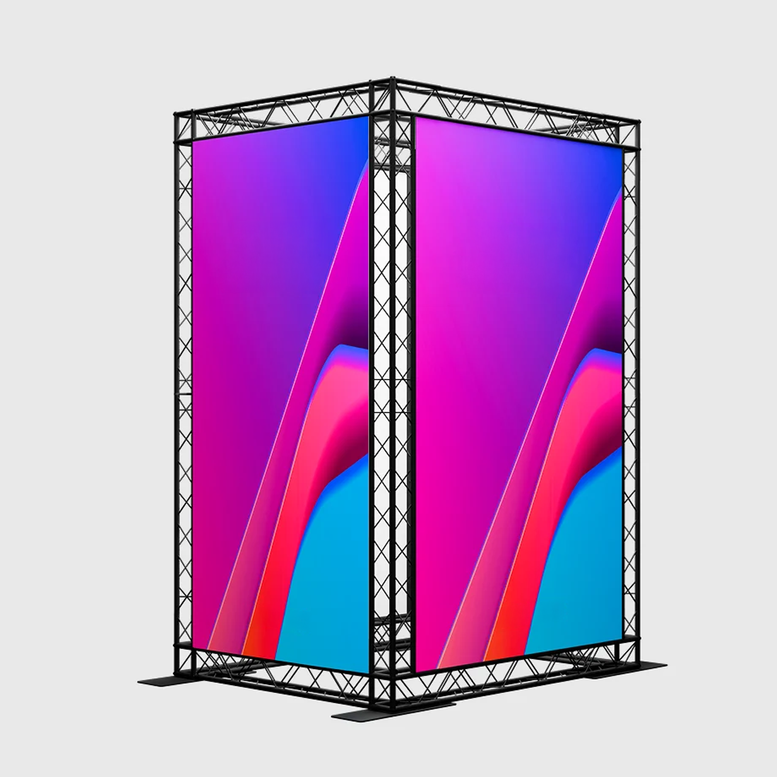 Modular SEG Truss Tower Display