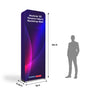 Mur de fond modulaire en tissu tendu 3D