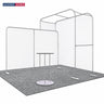 Modular L Arch TV Display Exhibition Kit for 3m Wide Booths