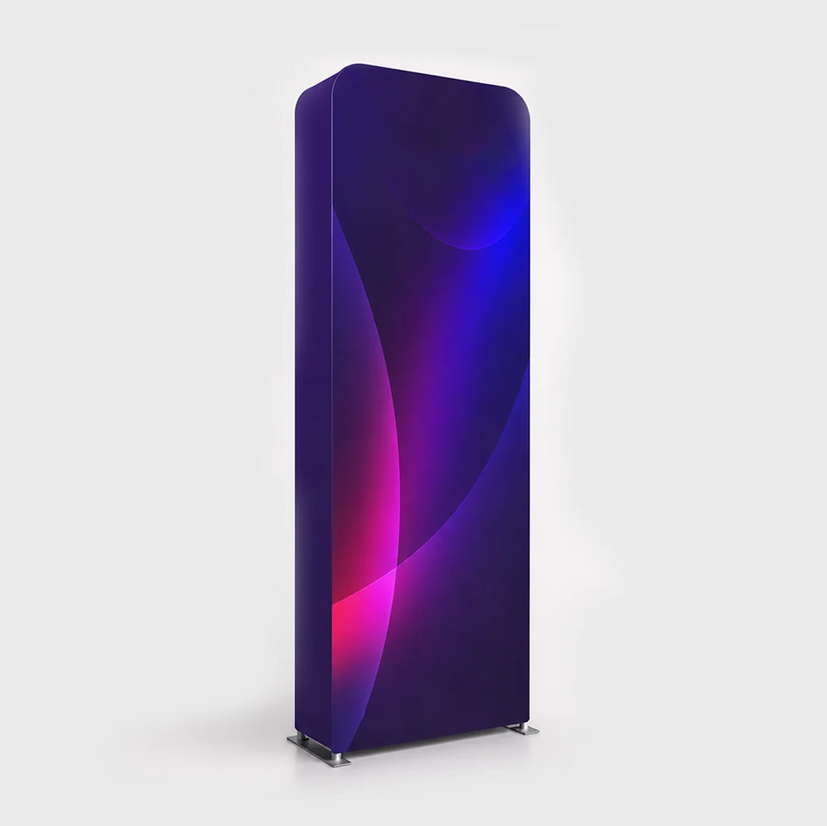 Mur de fond modulaire en tissu tendu 3D