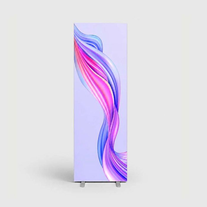 Mur d'images en tissu SEG non rétroéclairé - 0,85 m L x 2 m H