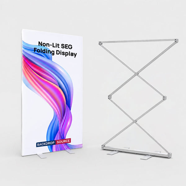 Présentoir pliable SEG non rétroéclairé