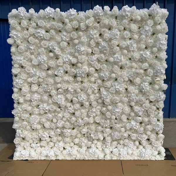 Mur de fleurs artificielles pour événement – Style 37
