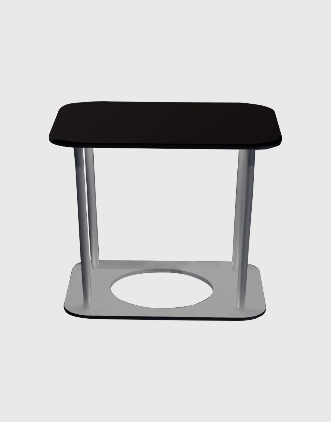 Afficheur de comptoir à LEDs en tissu rétro-éclairé 1 m/1.2 m/1.8 m W