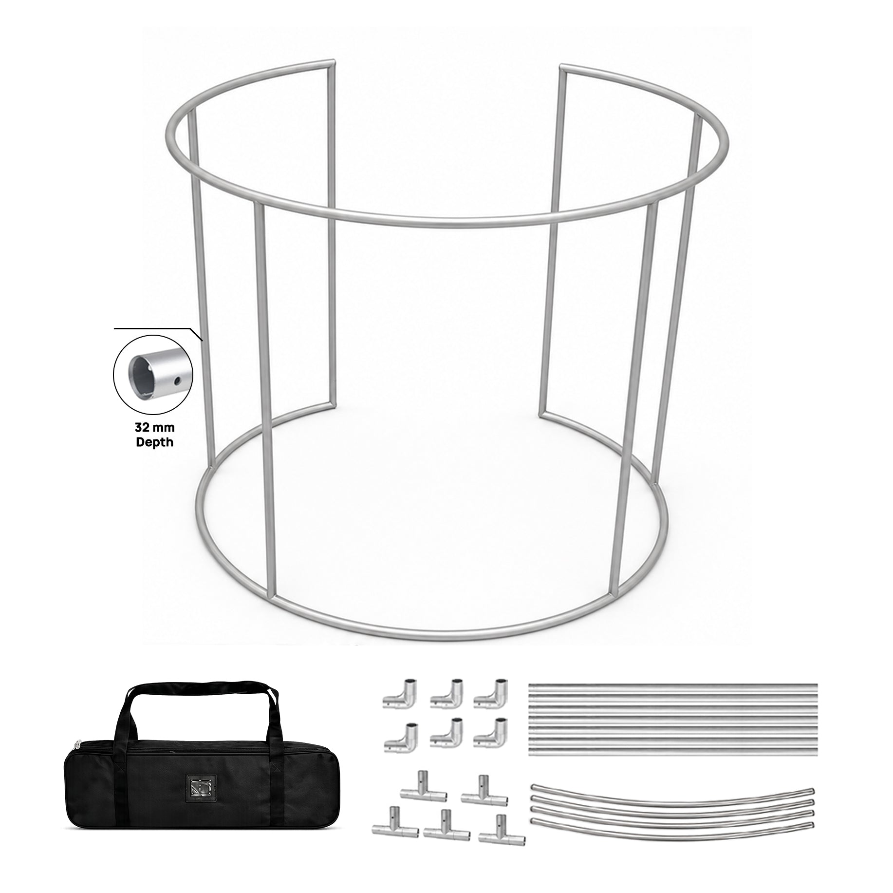 L'enceinte photobooth Oval C
