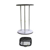 Comptoir d'exposition ovale en tissu (pour podiums et stands d'exposition)