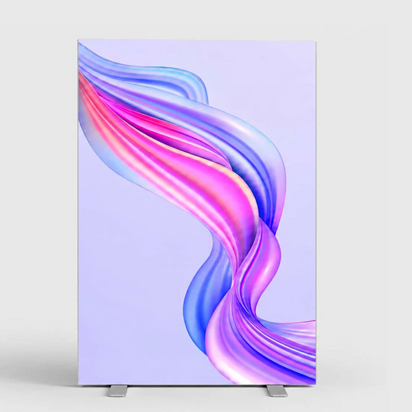 Mur d'images en tissu SEG non rétroéclairé - 1,2 m L x 2 m H