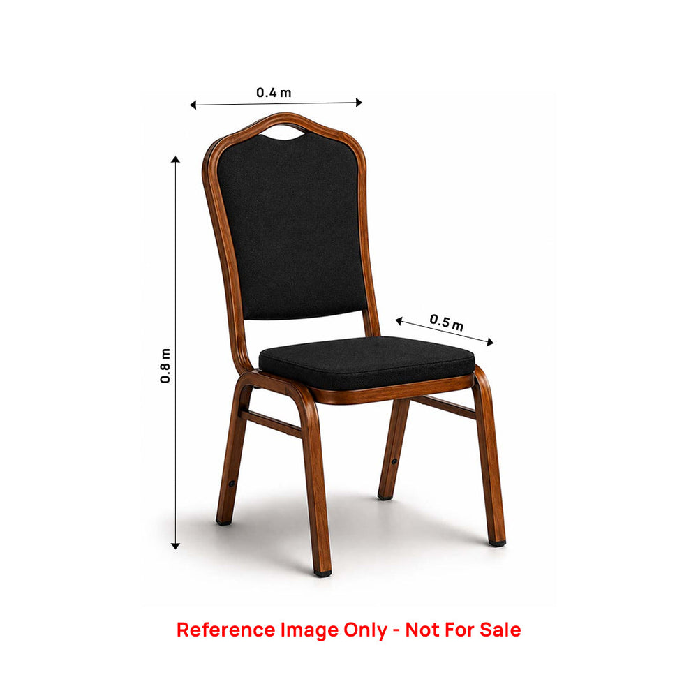 Housse de chaise de banquet plissée