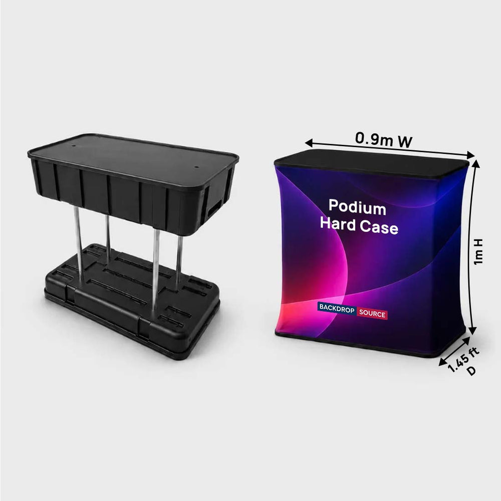 Valise de transport pour podium
