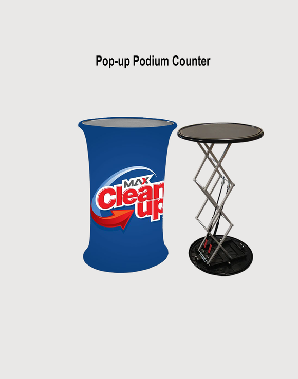 Pop Up Podium Counter