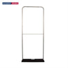 3x3m Booth Kit with Straight Wall, TV Shelf Tower & Banner