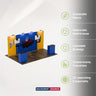 Kit de stand à paroi droite 6x3m avec 2 comptoirs & 2 supports TV