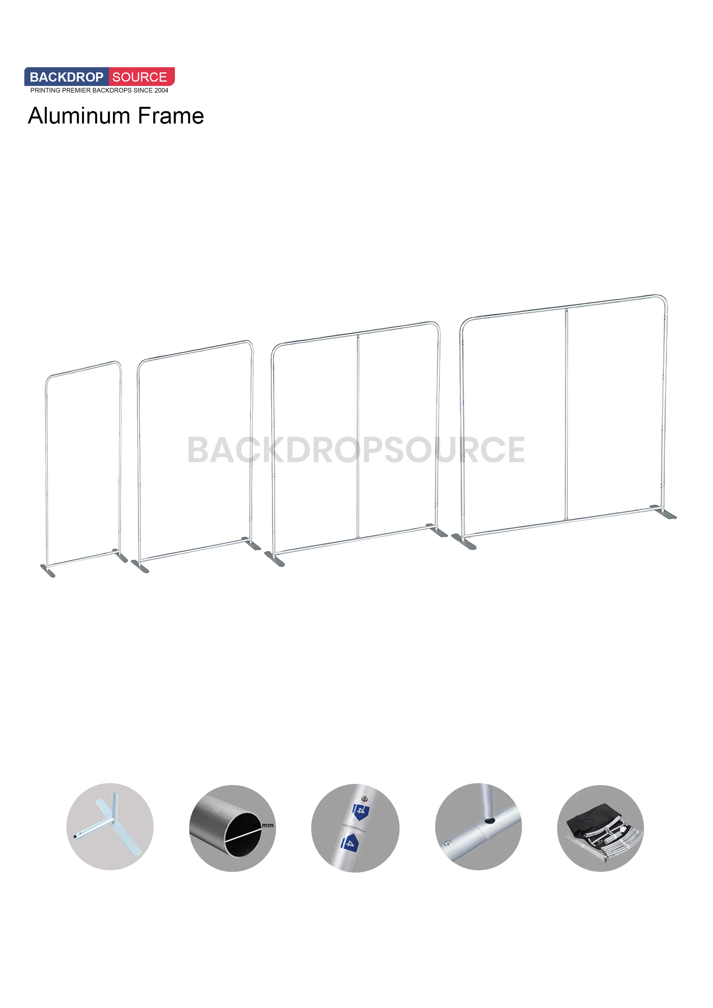 Portable exhibition display - H-2.3 m