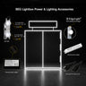 Caisson lumineux LED SEG premium avec fronton