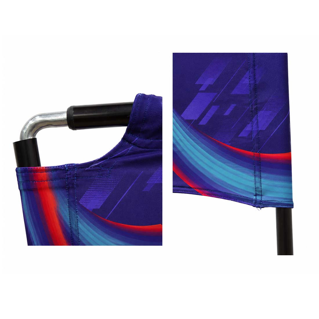 Banderole publicitaire pour auvent en tissu imprimé