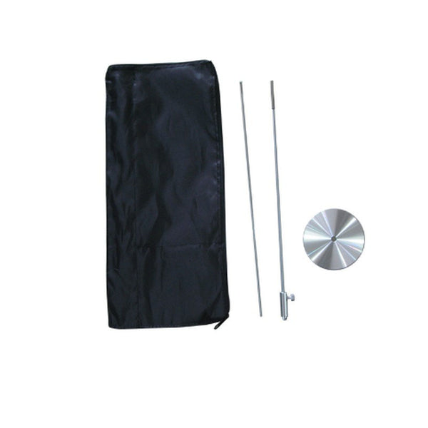 Mât de drapeau plume de table