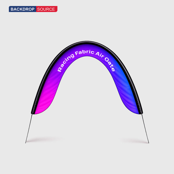 Portique gonflable pour course de drones