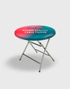 Round extendable table top