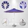 Parasols de marché ronds – 3 m x 3 m