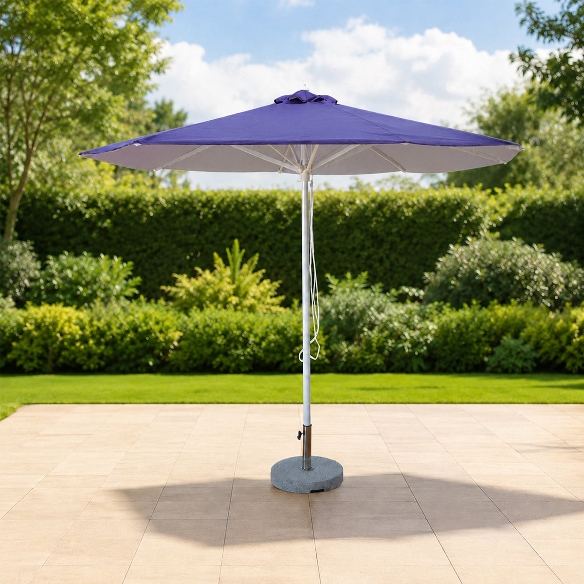 Parasols de marché ronds – 3 m x 3 m