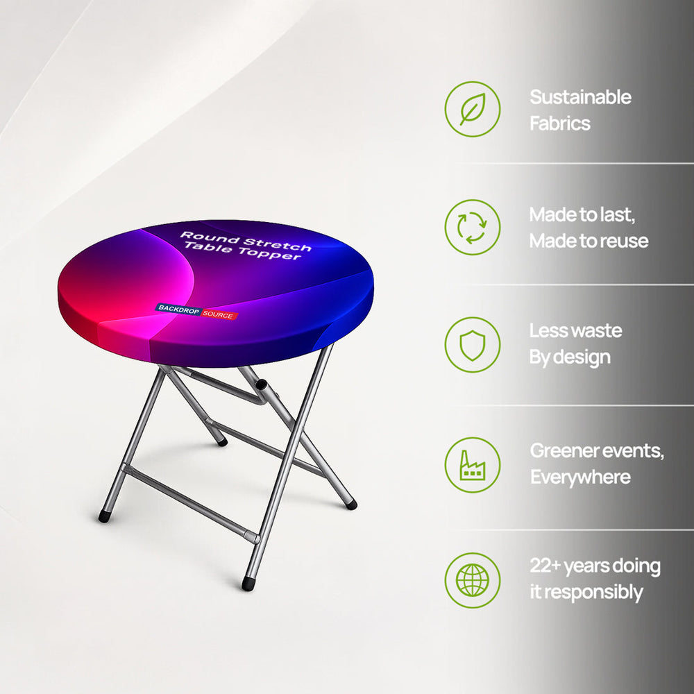Dessus de Table Extensible Rond