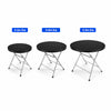Dessus de table extensible rond