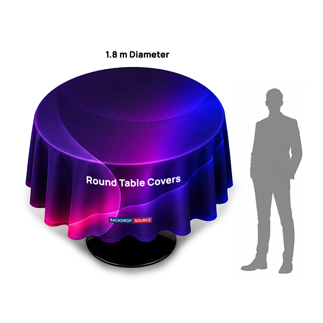 Couvertures de table ronde
