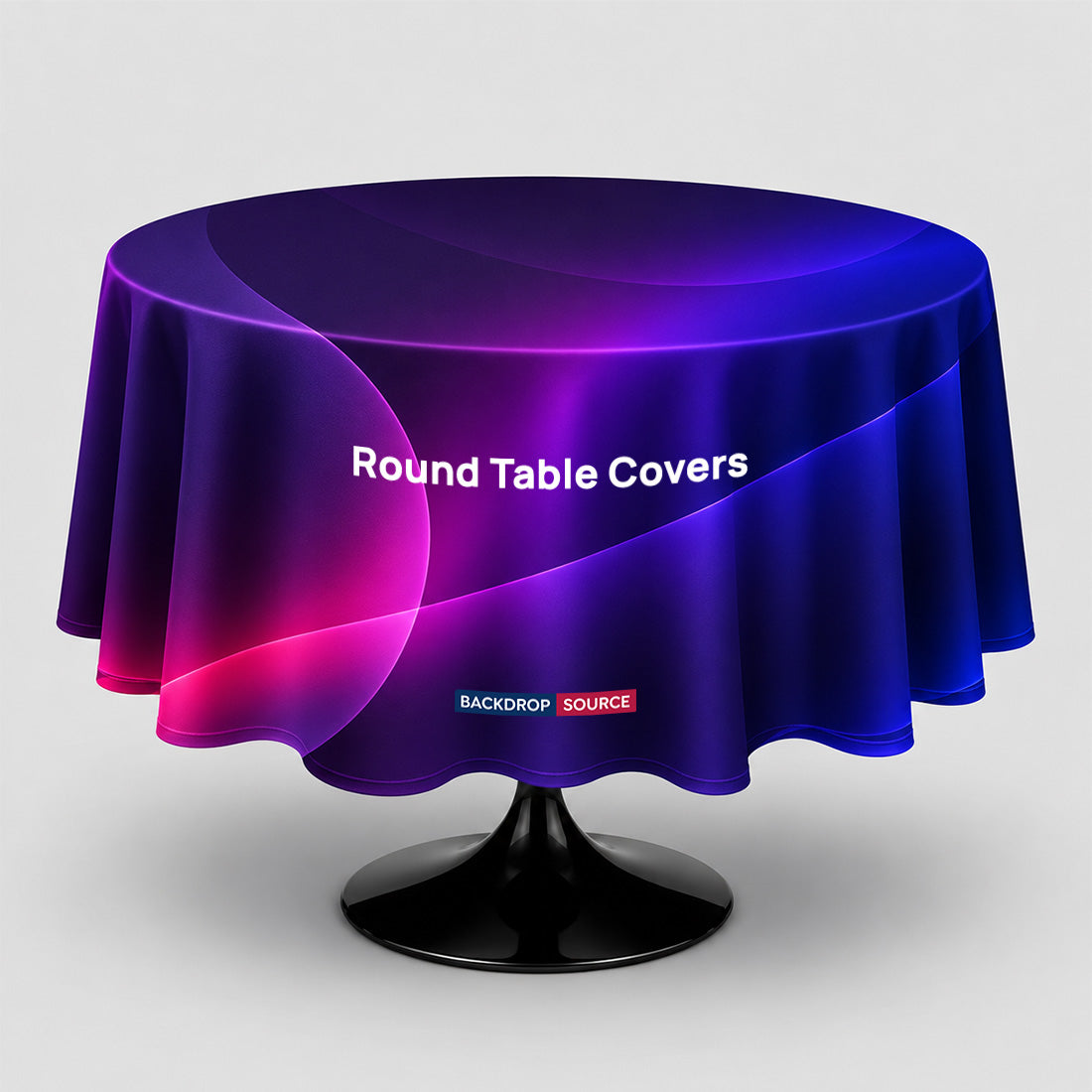Couvertures de table ronde