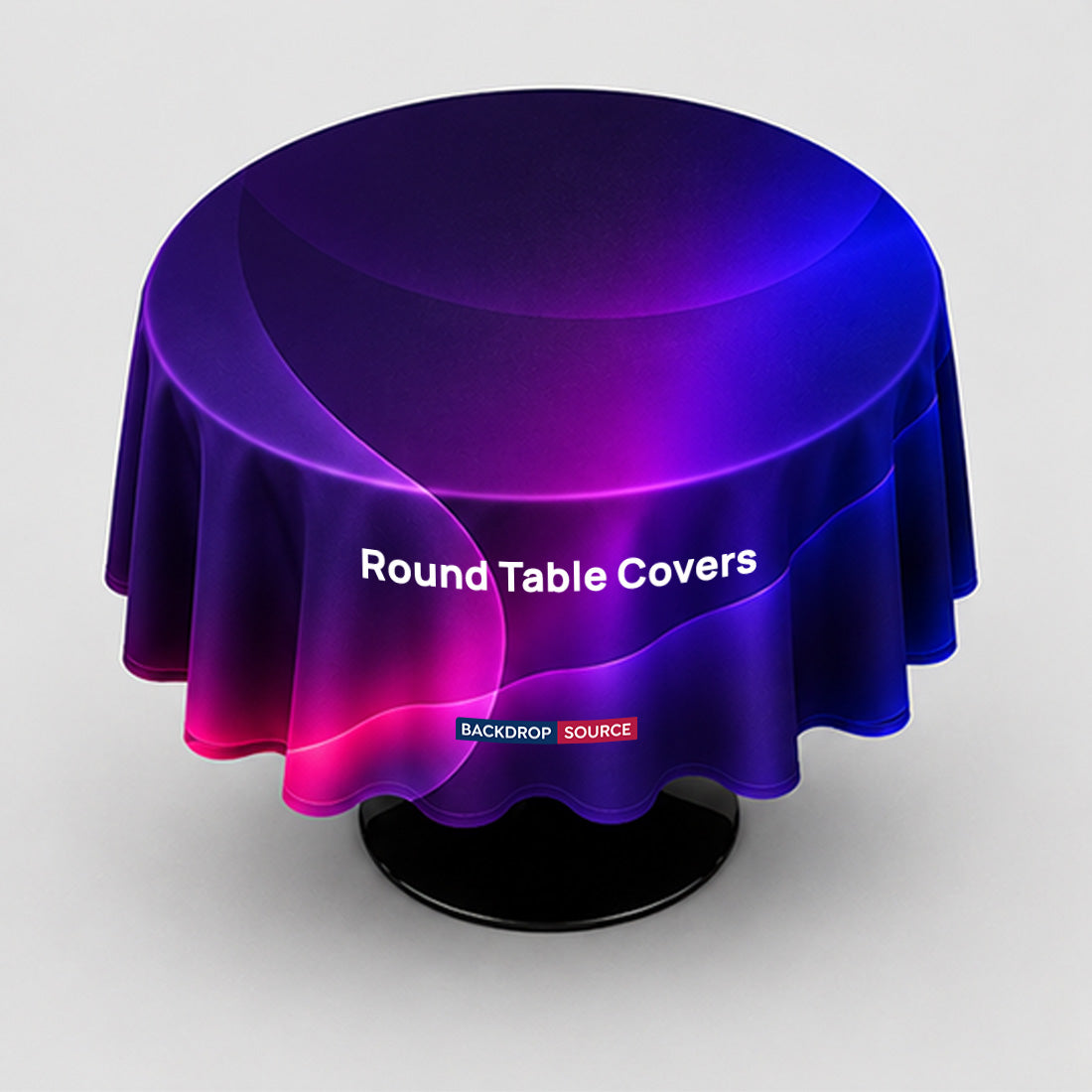 Couvertures de table ronde