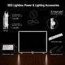 Caisson lumineux LED en tissu sans cadre (SEG) - 4 m L x 2,5 m H