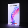 Caisson lumineux LED en tissu avec  cadre SEG - 1,2 m L x 2 m H