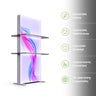 Caisson lumineux LED SEG avec étagères