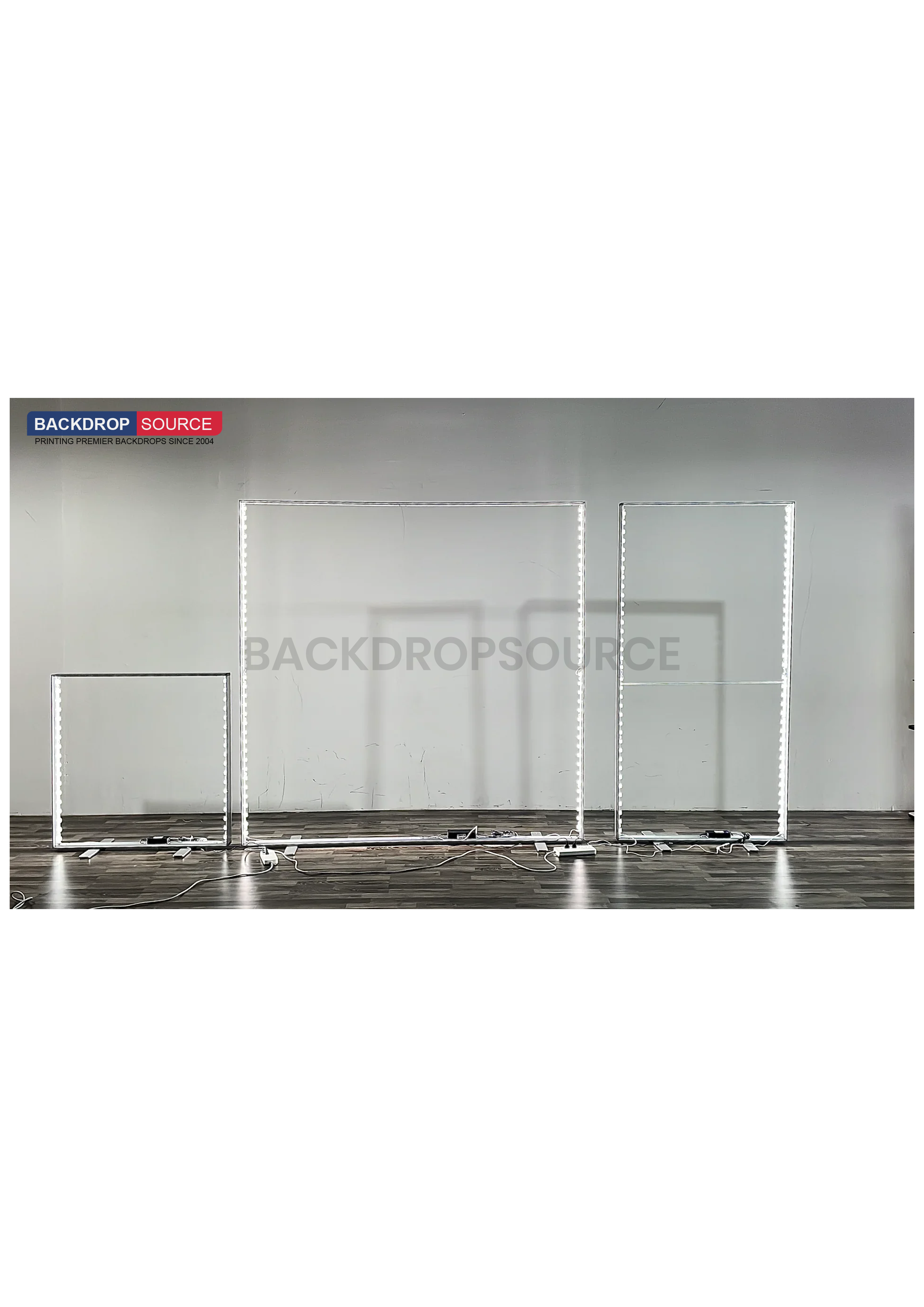 SEG Boîte à lumière LED en tissu - 3m x 2.5m