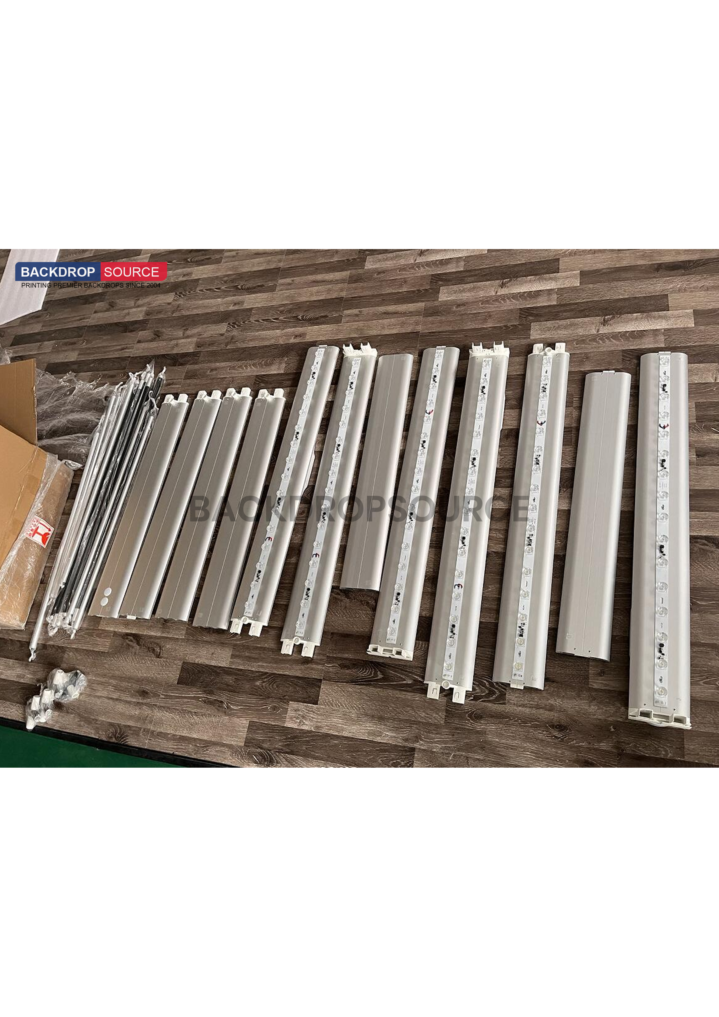 SEG Boîte à lumière LED en tissu - 2.4m x 2.5m