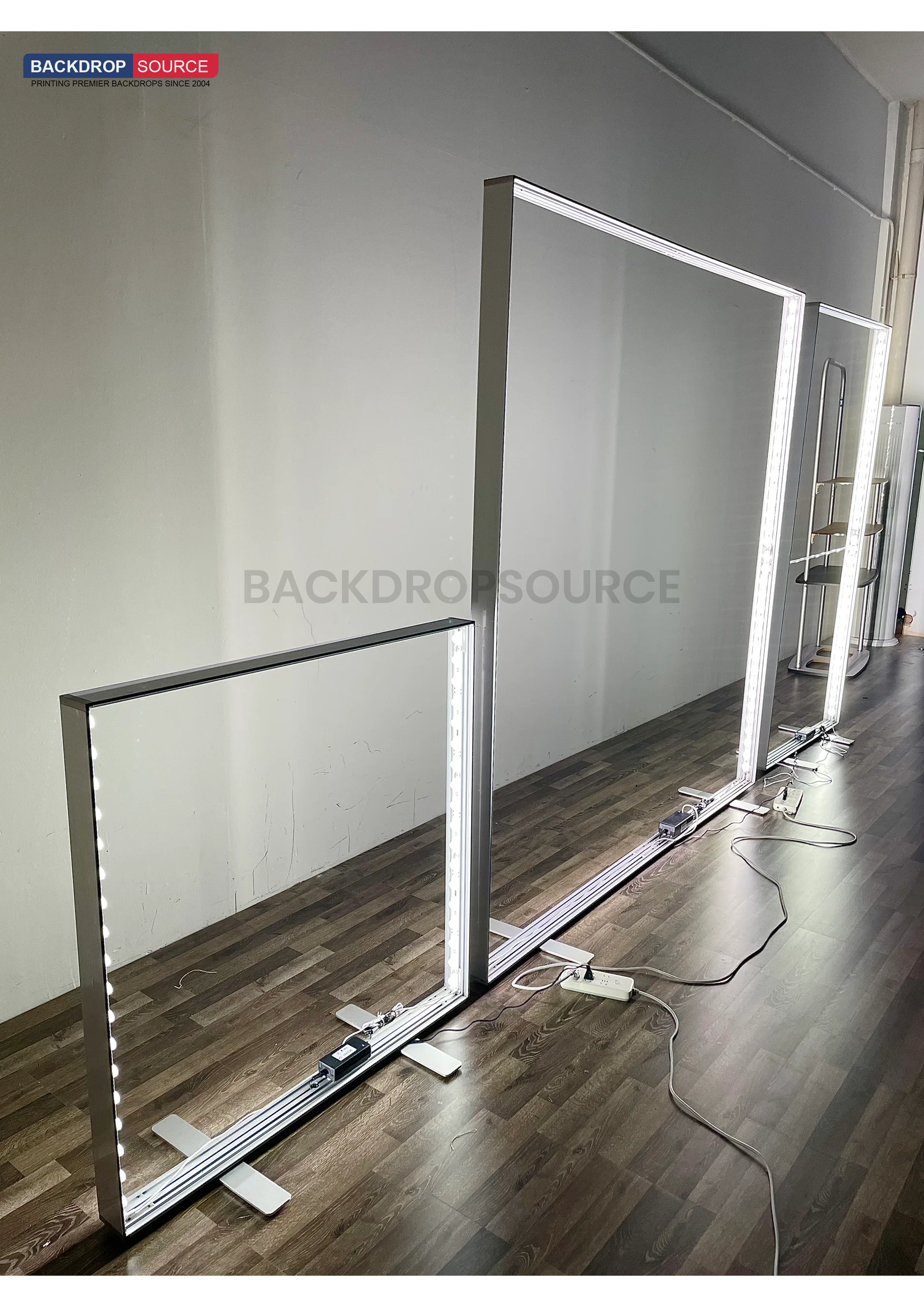 SEG Boîte à lumière LED en tissu - 2.4m x 2.5m