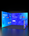 3m SEG Modular Lightbox Display for Tradeshows - Model 4