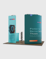Kit d'exposition modulaire en U pour stands de 3 m de large