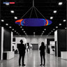 Bannière suspendue Sky Tube Ellipse - Face vers le bas
