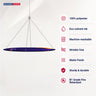 Bannière suspendue Sky Tube Ellipse - Face vers le bas