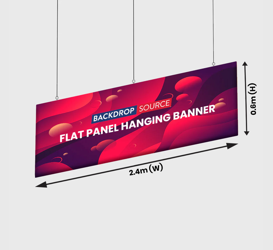 Bannière suspendue Sky Tube Flat Panel