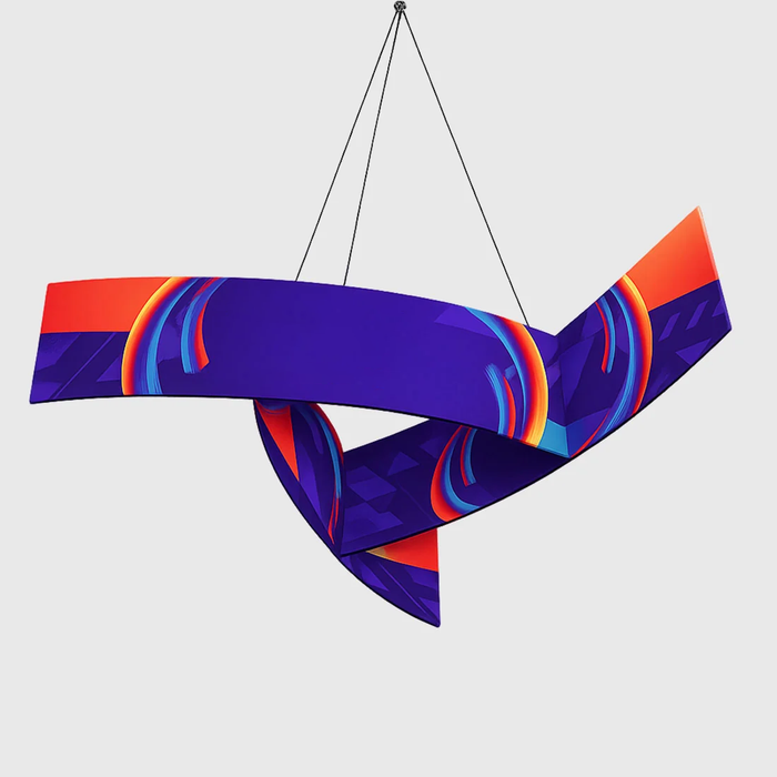 Bannière suspendue triangulaire Sky Tube Pinwheel
