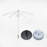 Parasols de marché carrés – 3 m x 3 m
