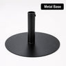 Parasol de terrasse carré avec volant – 2 m x 2 m